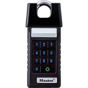 ProSeries® Shrouded Shackle Padlock for Business Applications - Bluetooth, 2-7/16", 11/32", 3/4", 7/8", Boron Steel, Black, No Key