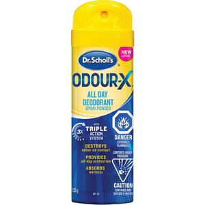 Dr. Scholl's® Odour Destroyers® All-Day Foot Deodorant Spray Powder - 133 g