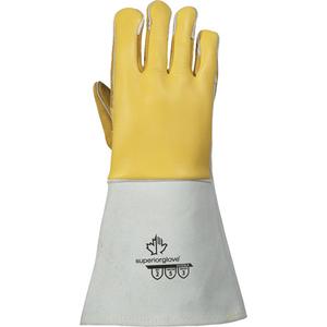 TIG Welding Gloves - Large, Small, Medium, X-Large, Unlined, Grain Elkhide, ANSI Level 2, ANSI Level 3, ANSI Level 5