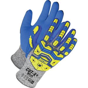 Cut-X™ Coated Cut- & Impact-Resistant Gloves - X-Large/10, X-Small/6, Small/7, Medium/8, Large/9, 2X-Large/11, HPPE, Nitrile, Dipped Palm, ASTM ANSI Level A8, ANSI/ISEA 105 Level 6, Unrated, ANSI/ISEA 105 Level 4