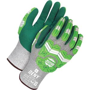 Deny™ Lined Cut- & Impact-Resistant Touch Screen Gloves - X-Large/10, X-Small/6, Small/7, Medium/8, Large/9, 2X-Large/11, HPPE/Polyethylene/Acrylic, Nitrile, Dipped Palm, ASTM ANSI Level A6, ANSI/ISEA 105 Level 4