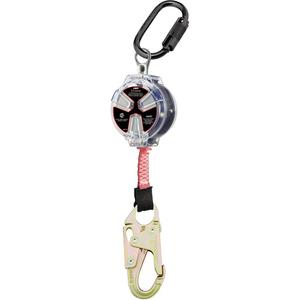 Dynamic™ Small Snap Hook Self-Retracting Lifeline - 6', 7', 11', 1, Polyester, Swivel, Snap Hook, Carabiner, Web, SRL