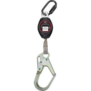 Dynamic™ Medium Snap Hook Self-Retracting Lifeline - 7', 1, Polyester, Swivel, Snap Hook, Carabiner, Web, SRL