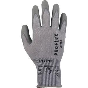 ProFlex 7024 Cut-Resistant Gloves - Small, Medium, Large, X-Large, 2X-Large, 13, HPPE/Spandex/Polyester, Polyurethane, Dipped Palm, ASTM ANSI Level A2/EN 388 Level B, EN 388 Level 4, EN 388 Level 4, EN 388 Level 2