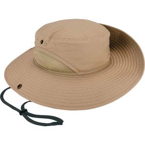 Chill-Its 8936 Lightweight Ranger Hat with Mesh Paneling - Khaki, Large/X-Large, 3-1/2"