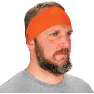Chill-Its 6634 Cooling Headband - Orange