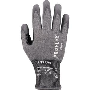 ProFlex 7071 PU Coated Cut-Resistant Gloves - Small, Medium, Large, X-Large, 2X-Large, 18, HPPE/Tungsten, Polyurethane, Dipped Palm, ASTM ANSI Level A7/EN 388 Level F, EN 388 Level 4/ANSI/ISEA 105 Level 4