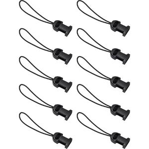 Squids 3133 Replacement Attachments for Barcode Scanner Lanyard - Corded Clip