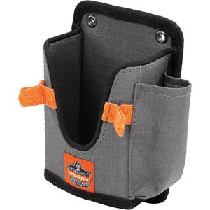 Squids 5543 Barcode Scanner Holder Mount for Gun Grip Mobile Computers with Fastener Straps - None, Grey, Small, 3.25" W x 2" H