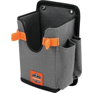 Squids 5543 Barcode Scanner Holder Mount for Gun Grip Mobile Computers with Fastener Straps - None, Grey, Large, 3.5" W x 3" H