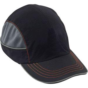 Skullerz 8950XL Bump Cap with Long Brim - None, Black, Navy Blue