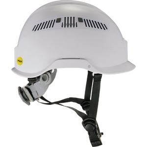 Skullerz 8975-MIPS Safety Helmet with Mips® Technology - Ratchet, White, Vented, ANSI Type I/Meets/Exceeds CSA Type 1, Meets/Exceeds CSA Class C/ANSI Class C, Hat Size 6.5 - 8 / 21" - 25"