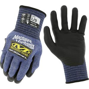 Speedknit™ S2EC03 Cut-Resistant Gloves - Small/7, Medium/8, Large/9, X-Large/10, 2X-Large/11, 18, HPPE/Tungsten, Urethane, Dipped Palm, ASTM ANSI Level A7/EN 388 Level F, EN 388 Level 4/ANSI/ISEA 105 Level 5