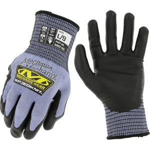 Speedknit™ S2EC33 Cut-Resistant Gloves - Small/7, Medium/8, Large/9, X-Large/10, 2X-Large/11, 18, HPPE/Tungsten, Urethane, Dipped Palm, ASTM ANSI Level A5/EN 388 Level D, EN 388 Level 3/ANSI/ISEA 105 Level 4