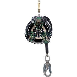 V-TEC™ Self-Retracting Lifeline - 50', 1, Stainless Steel, Swivel, Snap Hook, Steel, Snap Hook, Steel, SRL