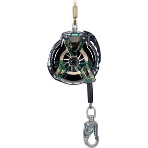 V-TEC™ Self-Retracting Lifeline - 30', 1, Galvanized Steel, Swivel, Snap Hook, Steel, Snap Hook, Steel, SRL