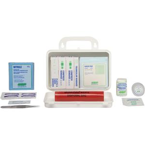First Aid Kit - Meets CSA Z1220-17 Type 1 Personal, Personal (1 Worker), Plastic Box, Unitized, Non-Medical