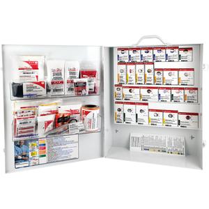 SmartCompliance®  First Aid Cabinet - Meets CSA Z1220-17 Type 3 High-Risk Environment, Medium (26-50 Workers), Metal Box, Class 2, Meets CSA standards for Type 3 Intermediate, 26 to 50, 22,5", 17"