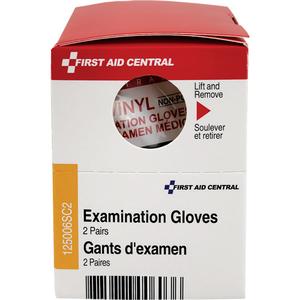 SmartCompliance® Refill Examination Gloves - One Size, Vinyl, Untextured, Clear, Powder-Free, None, Class 2, Unrated