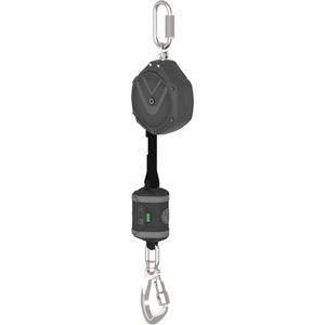 V-Shock® Non-Leading Edge Personal Fall Limiter - 8', 1, Web, Swivel, Carabiner, Steel, Carabiner, Aluminum, SRL