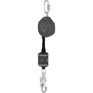 V-Shock® Non-Leading Edge Personal Fall Limiter - 8', 1, Web, Swivel, Carabiner, Steel, Snap Hook, Steel, SRL
