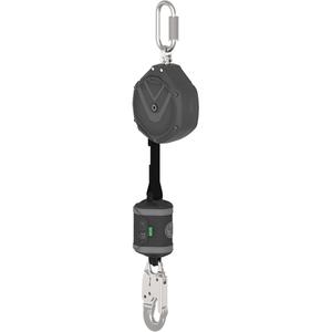 V-Shock® Non-Leading Edge Personal Fall Limiter - 8', 1, Web, Stationary, Carabiner, Steel, Snap Hook, Aluminum, SRL