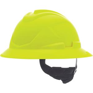 V-Gard C1™ Hardhat - Ratchet, High Visibility Lime-Yellow, Non-Vented, Meets/Exceeds CSA Type 1/ANSI Type I, Meets/Exceeds CSA Class E/ANSI Class E