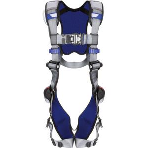 ExoFit™ X200 Comfort Oil & Gas Safety Harness - Fall Arrest, A, 420 lbs., X-Small, Small, Medium, Large, X-Large, Back, Quick-Connect, Quick-Connect, Grey, Zinc Plated Steel, Aluminum Alloy/Zinc Plated Steel