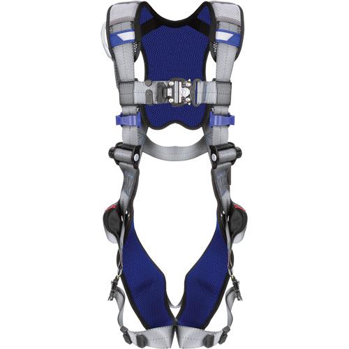 ExoFit™ X200 Comfort Oil & Gas Safety Harness - Fall Arrest, A, 420 lbs., X-Small, Small, Medium, Large, X-Large, Back, Quick-Connect, Quick-Connect, Grey, Zinc Plated Steel, Aluminum Alloy/Zinc Plated Steel
