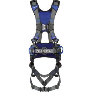 ExoFit™ X300 Comfort X-Style Positioning Construction Safety Harness - Work Positioning/Fall Arrest, AP, 420 lbs., Small/X-Small, Medium/Large, X-Large/2X-Large, Back - Side, Quick-Connect, Quick-Connect