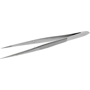 Fine Point Forceps - Stainless Steel, 4-31/64", Non-Medical