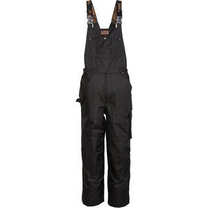Thor 300D Trilobal Bib Pants - Polyester, 2X-Large, Black