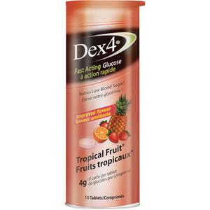 Dynamic™ Dex4® Glucose Tablets - Non-Medical, 4 g, 10