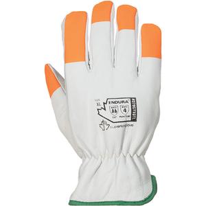 Endura® Thinsulate™ Cut-Resistant Gloves - Small/7, Medium/8, Large/9, X-Large/10, 2X-Large/11, Non-Knit, TenActiv™/Goatskin, Not Coated, Not Coated, ASTM ANSI Level A6, Unrated, Unrated, ANSI/ISEA 105 Level 4
