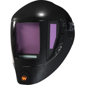 ArcOne® Orbit™ Welding Helmet - Black, 6" L x 4" W, 3 - 13, 0.1 to 2 seconds, 3, 10-OP, 02-OP