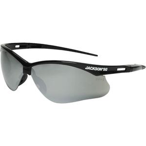 Safety Glasses - Meets/Exceeds CSA Z94.3/ANSI Z87+, Smoke, Anti-Scratch, Black, Outdoor
