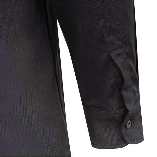 7742 FR-Tech® Flame-Resistant Safety Shirt - Small, Medium, Large, X-Large, 2X-Large, 3X-Large, 4X-Large, Navy Blue, 10 cal/cm², NFPA 70E/ASTM F1506/NFPA 2112, 2 - Image 4