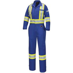 7704W FR-Tech® Women's FR/Arc-Rated Coveralls - X-Small, Small, Medium, Large, X-Large, 2X-Large, 3X-Large, Royal Blue, 10 cal/cm², ASTM F1506, 2, 60 Days