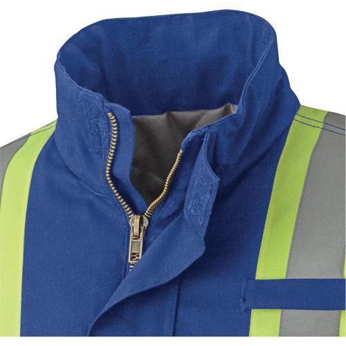 5523 Flame-Resistant Safety Parka - Small, Medium, Large, X-Large, 2X-Large, 3X-Large, 4X-Large, 5X-Large, Royal Blue, 58 cal/cm², ASTM F1506, 4 - Image 4