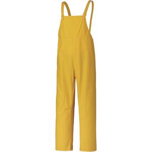 577P Storm Master® Bib Pants - Polyester/PVC, Small, Medium, Large, X-Large, 2X-Large, 3X-Large, Yellow