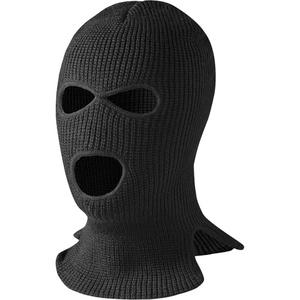 560-B 3-Hole Balaclava - Acrylic, Black, One Size