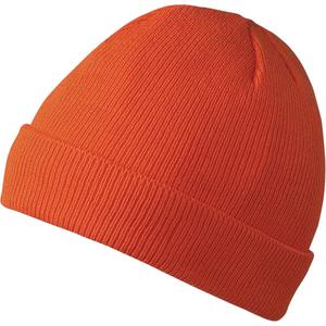 5564A Lined Toque - Acrylic, Acrylic, High Visibility Orange, One Size