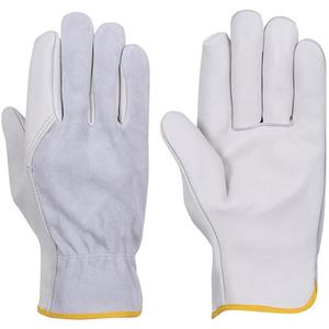 535G Beige Driver's Gloves - Large, Small, Medium, X-Large, Unlined, Grain Cowhide