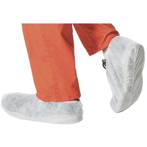 2022 Disposable Shoe Covers - Polypropylene, One Size, White