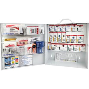 SmartCompliance® First Aid Cabinet - Meets CSA Z1220-17 Type 3 High-Risk Environment, Small (2-25 Workers), Metal Box, Class 3, Meets CSA standards for Z1220-17