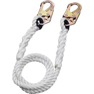 LAN-1222-6 Rope Restraint Lanyard - 6', A, Snap Hook, Snap Hook, 1