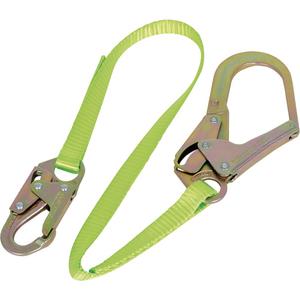 LAN-3402-6 Webbing Restraint Lanyard - 6', B, Snap Hook, Rebar Hook, 1