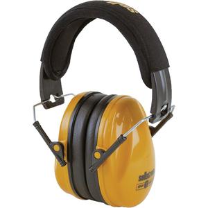 HP427 Premium Earmuffs - Folding Headband, AL, 27, Soft EVA Foam, Black & Orange