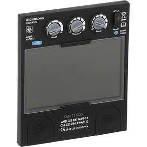 Advantage Plus Large Variable Shade Auto Darkening Filter - 5-1/4" W x 4-1/2" H, S26200, Variable 9-13, 0.1 s - 0.9 s, 4, 1/2/1/1