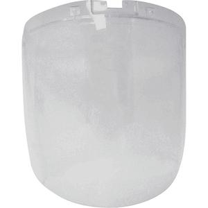 DP4 Series Replacement Anti-Fog Faceshield - 9", 12-1/8", 0.06", Polycarbonate, Clear